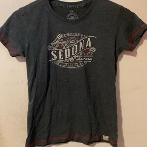 Red Thread women’s vintage Gray Sedona Graphic T-Shirt size S